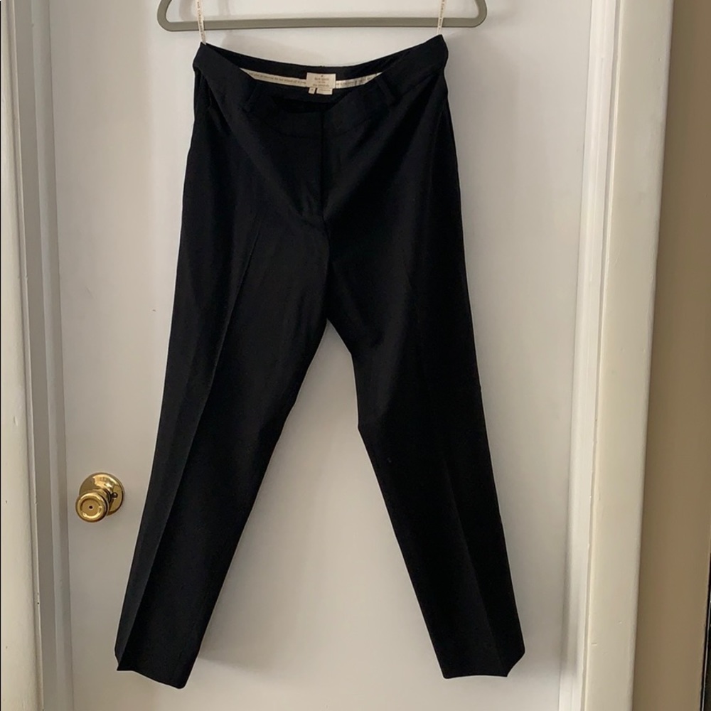 Kate Spade Black crop dress pant